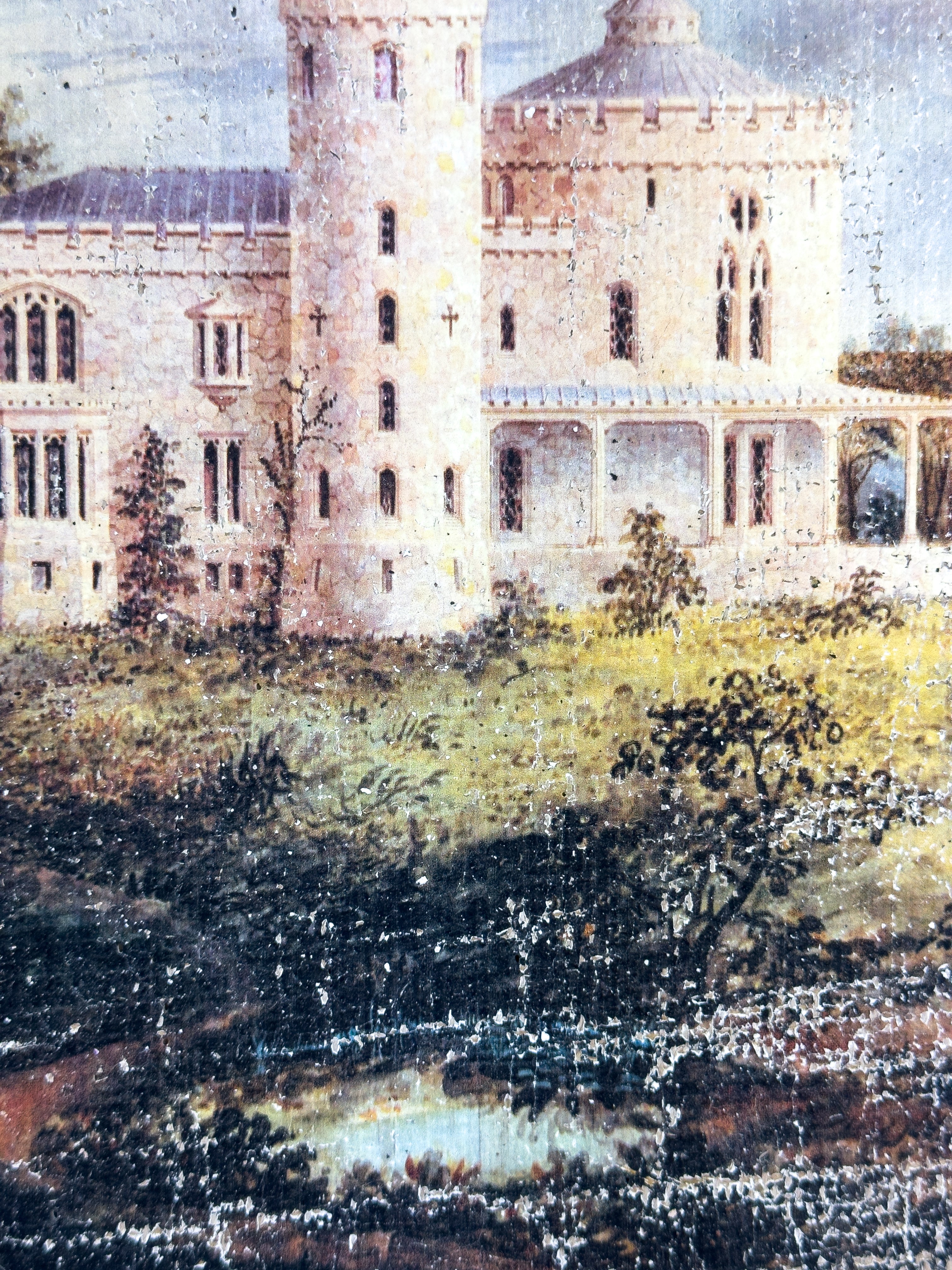 White Castle on Hillside - Bastion of Peace