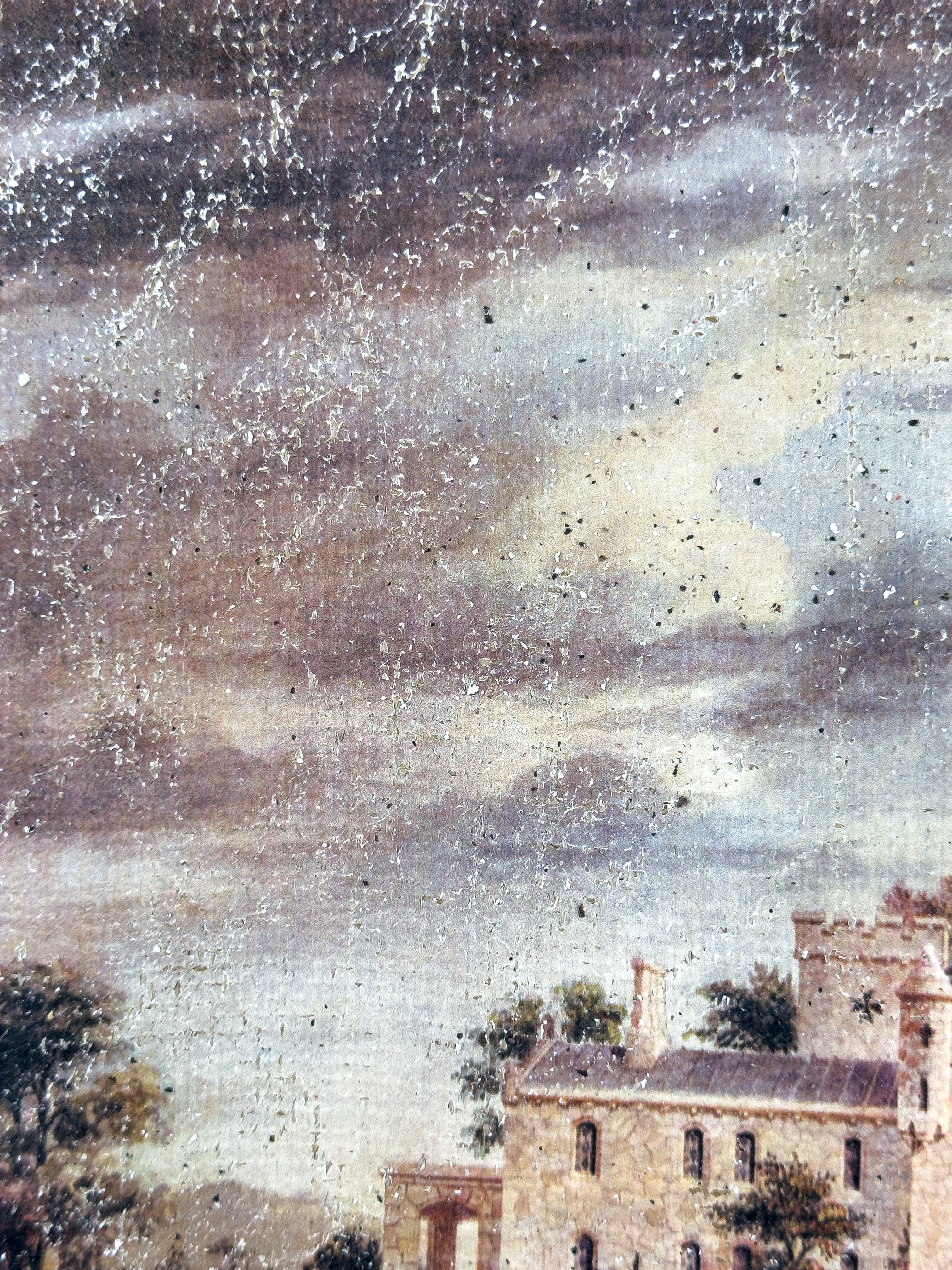 White Castle on Hillside - Bastion of Peace