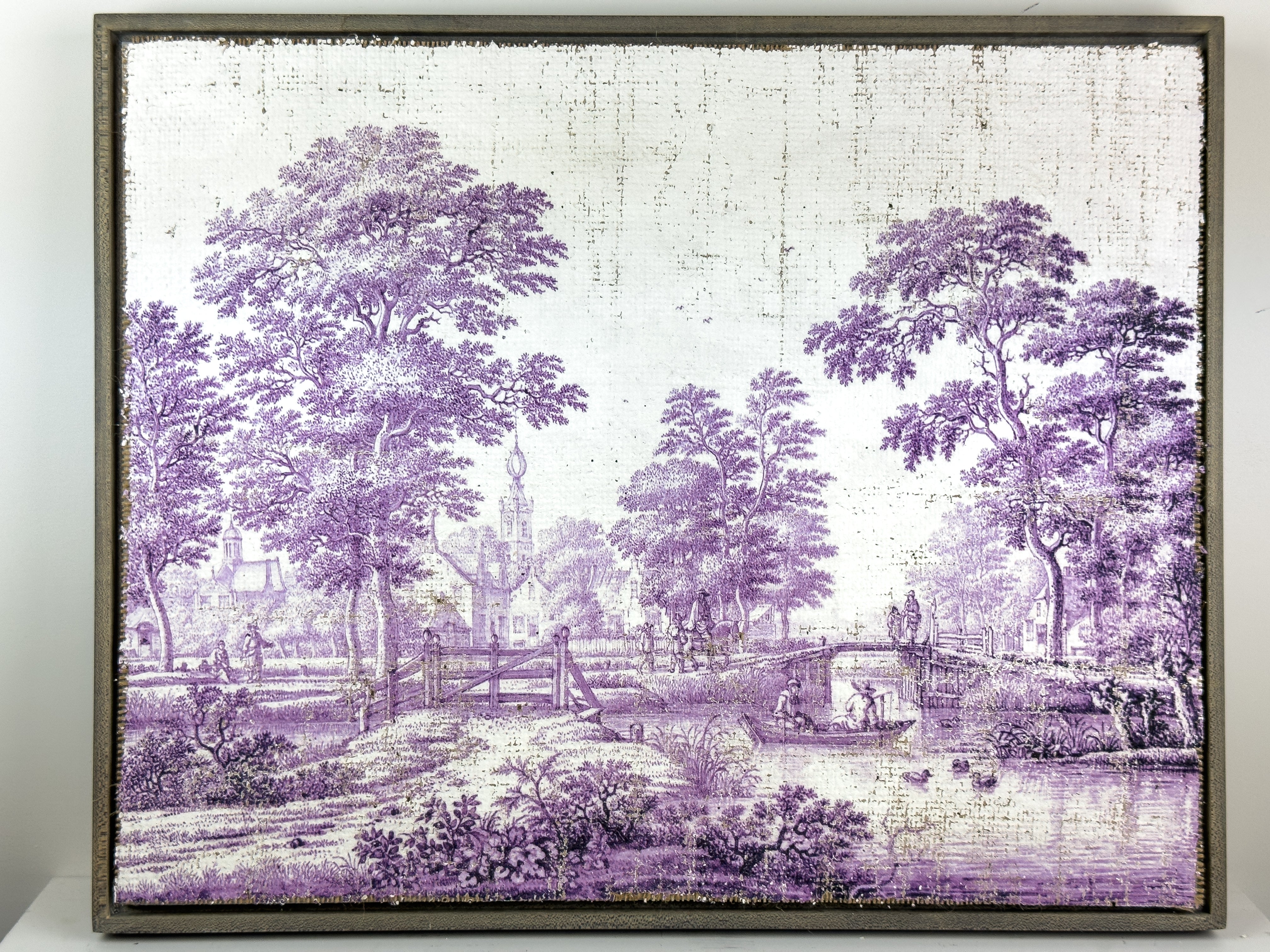 Vintage Countryside Landscape