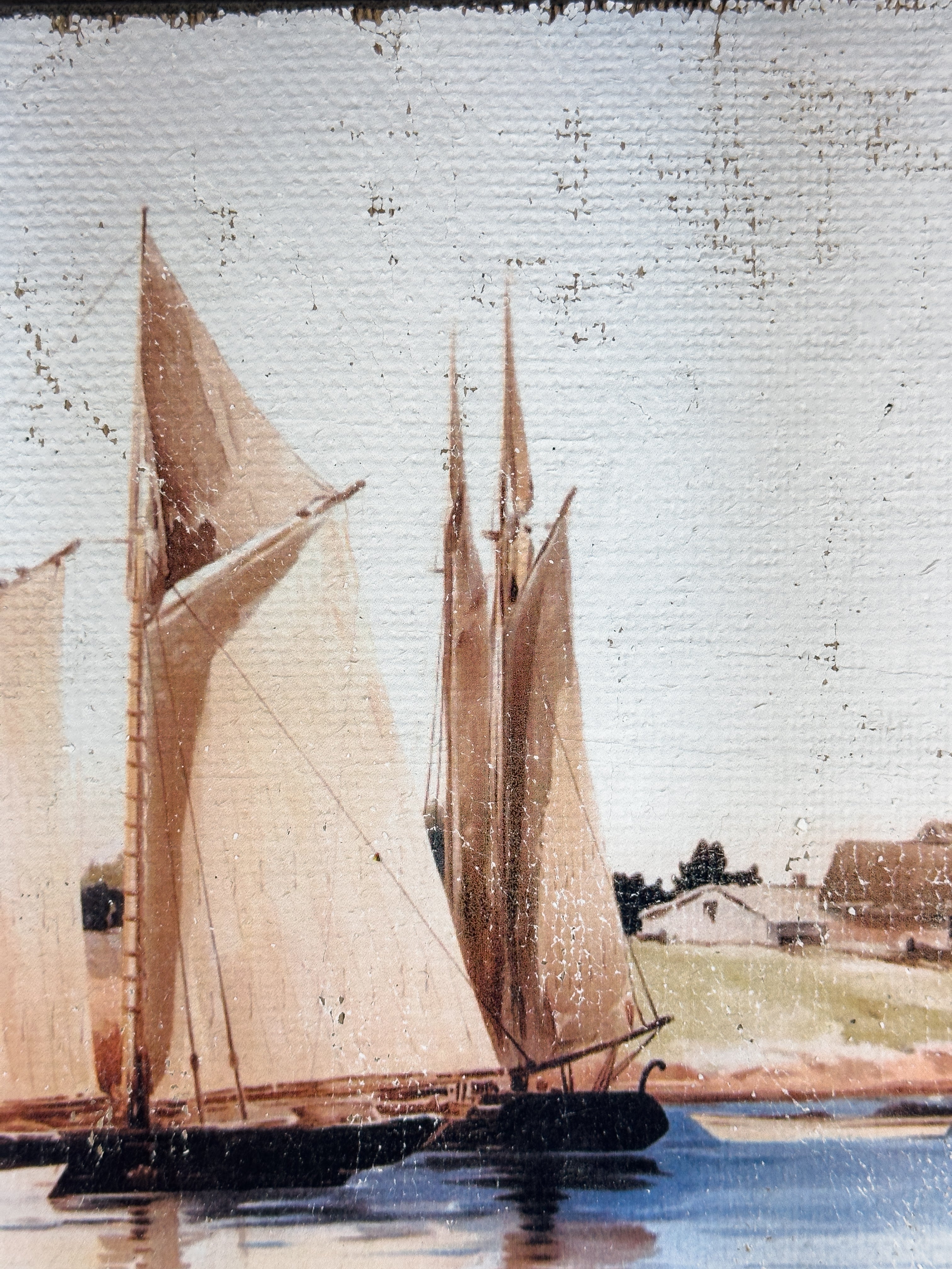 Vintage Sailboat - Voyage of the Past