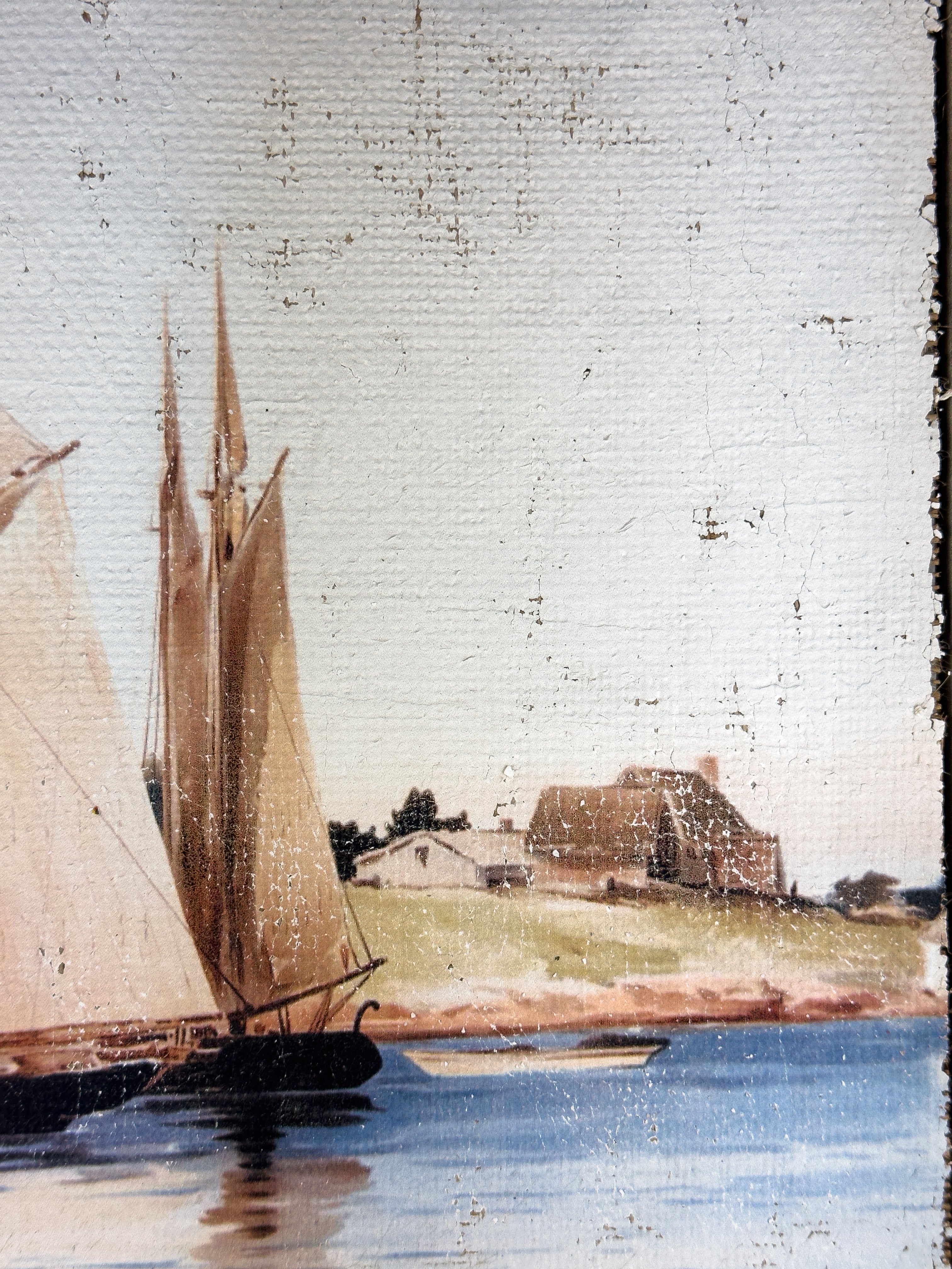 Vintage Sailboat - Voyage of the Past