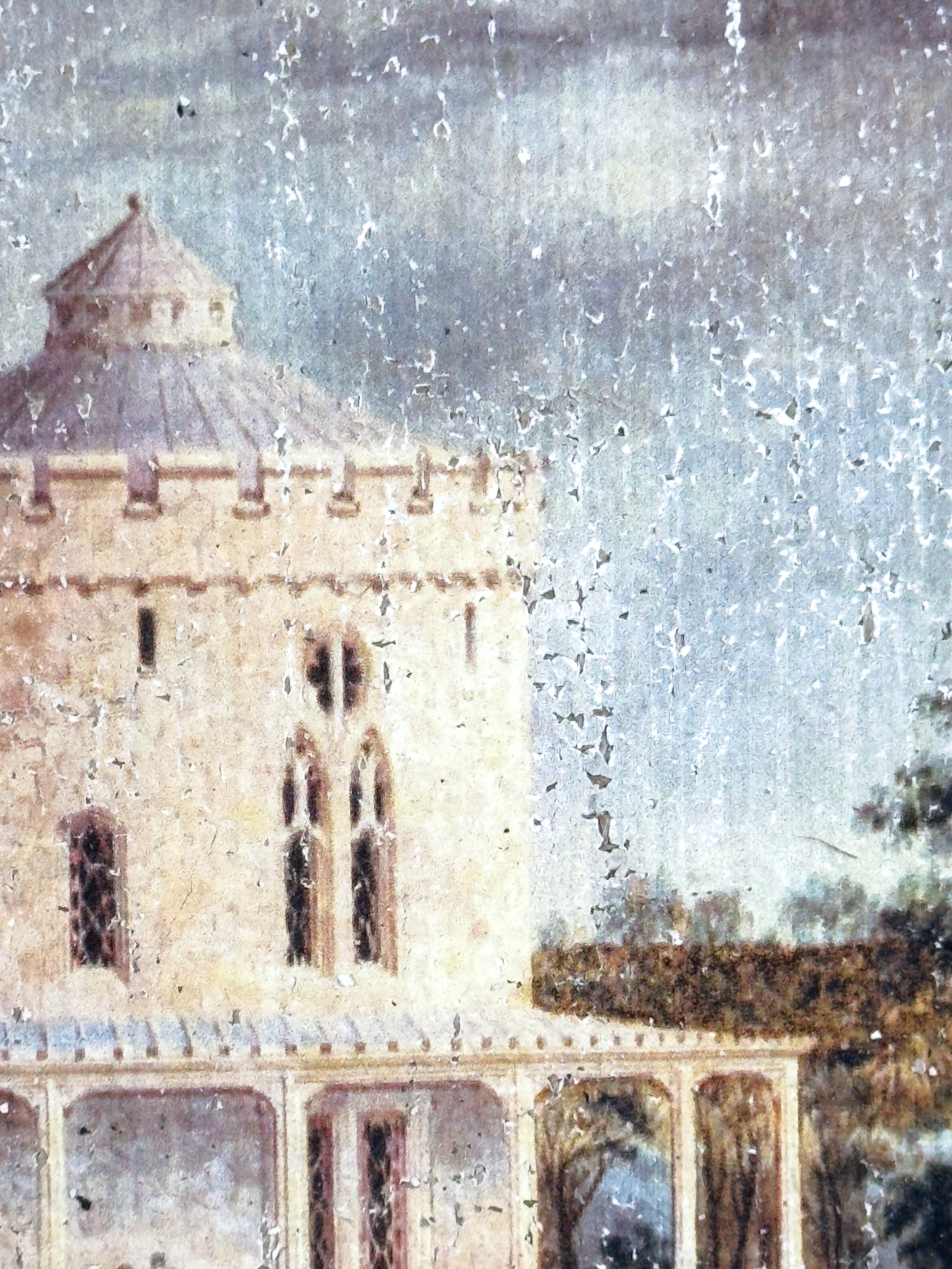 White Castle on Hillside - Bastion of Peace