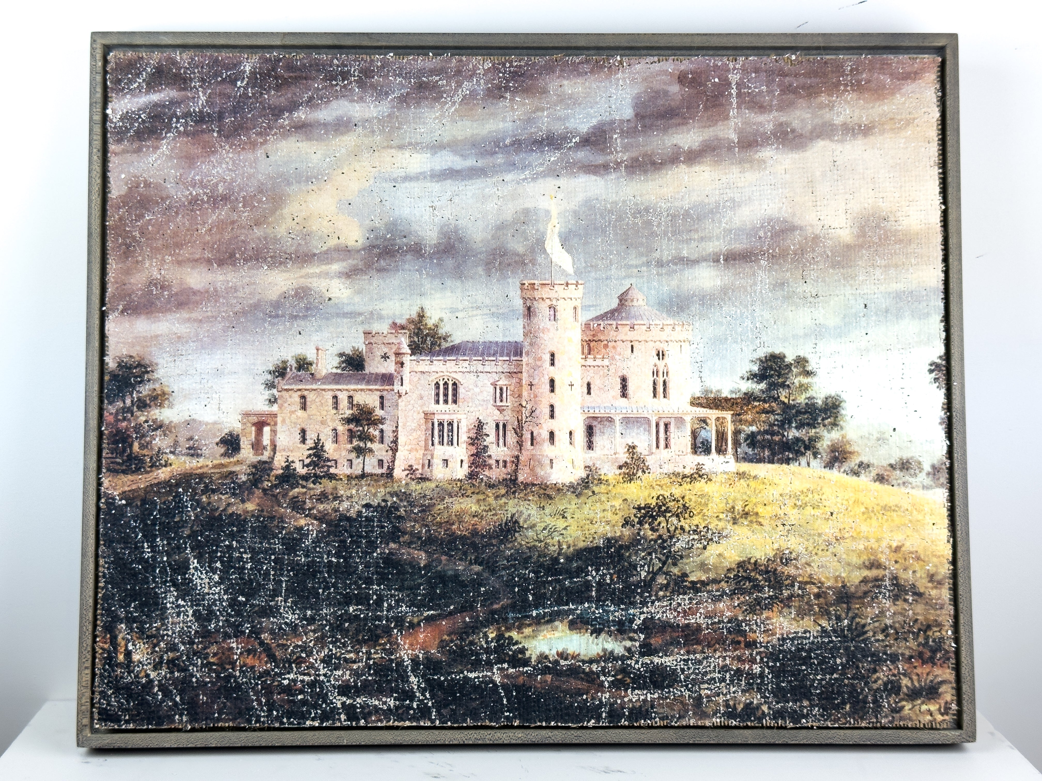 White Castle on Hillside - Bastion of Peace