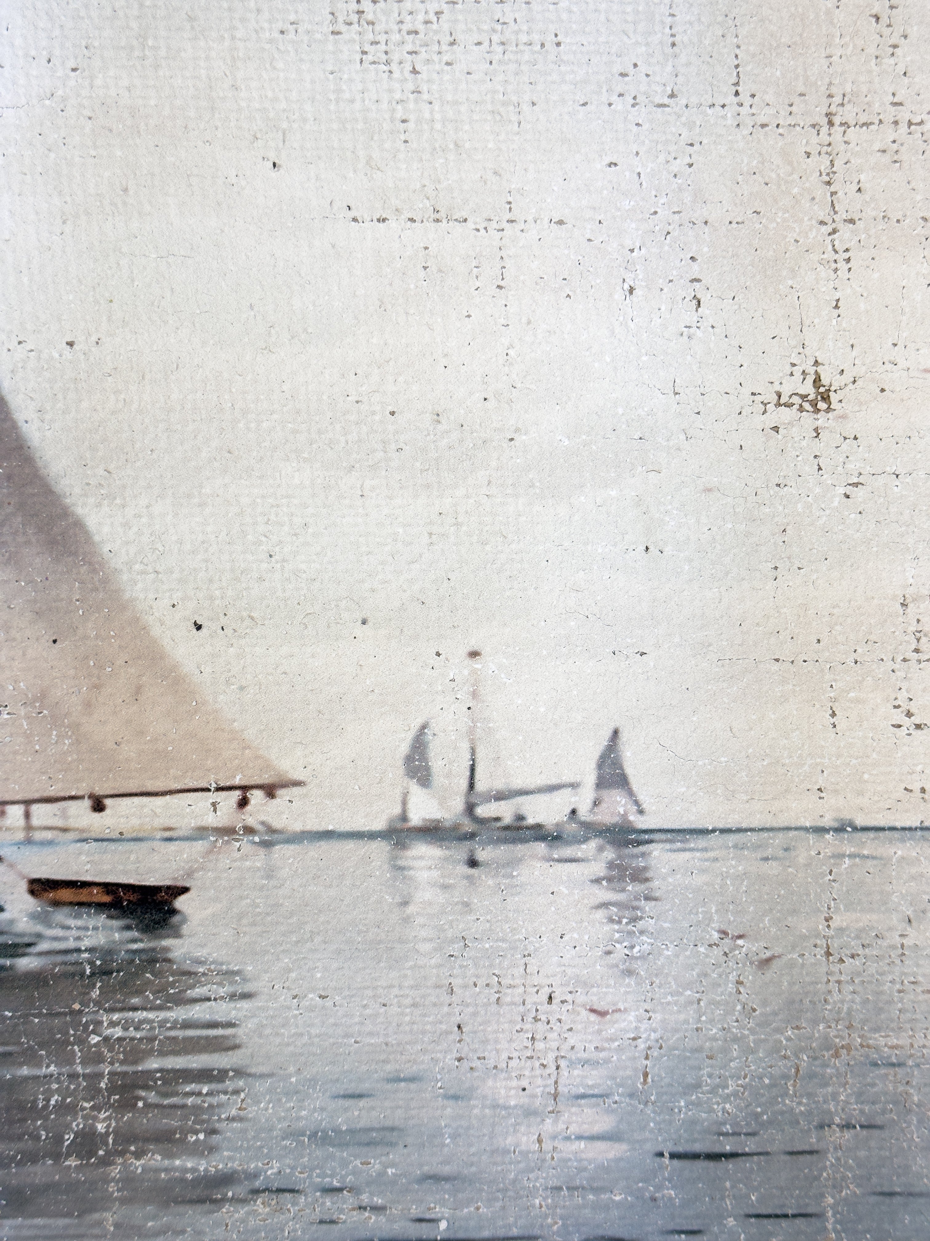 Vintage Sailboat - Sails in Time