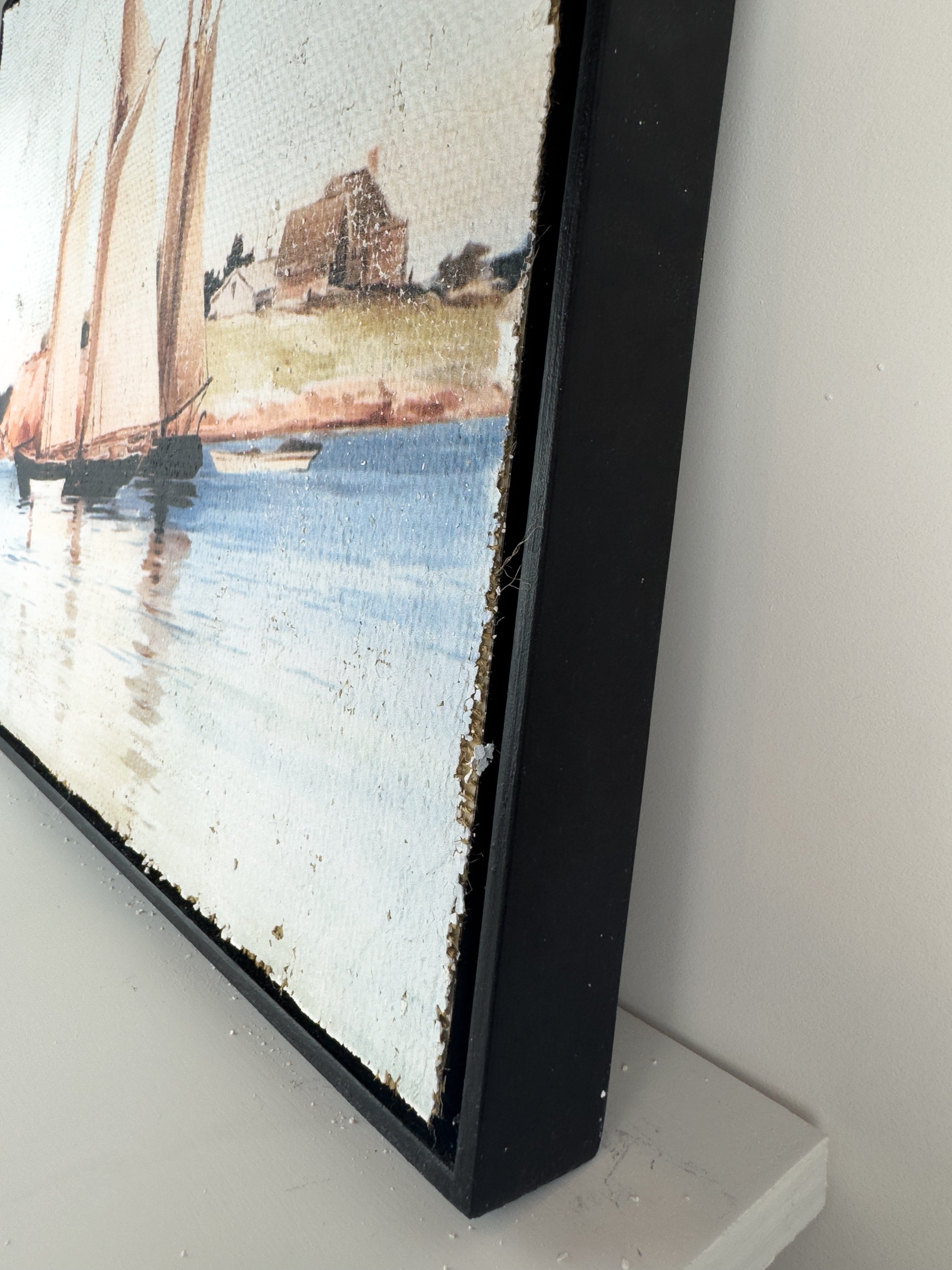 Vintage Sailboat - Voyage of the Past