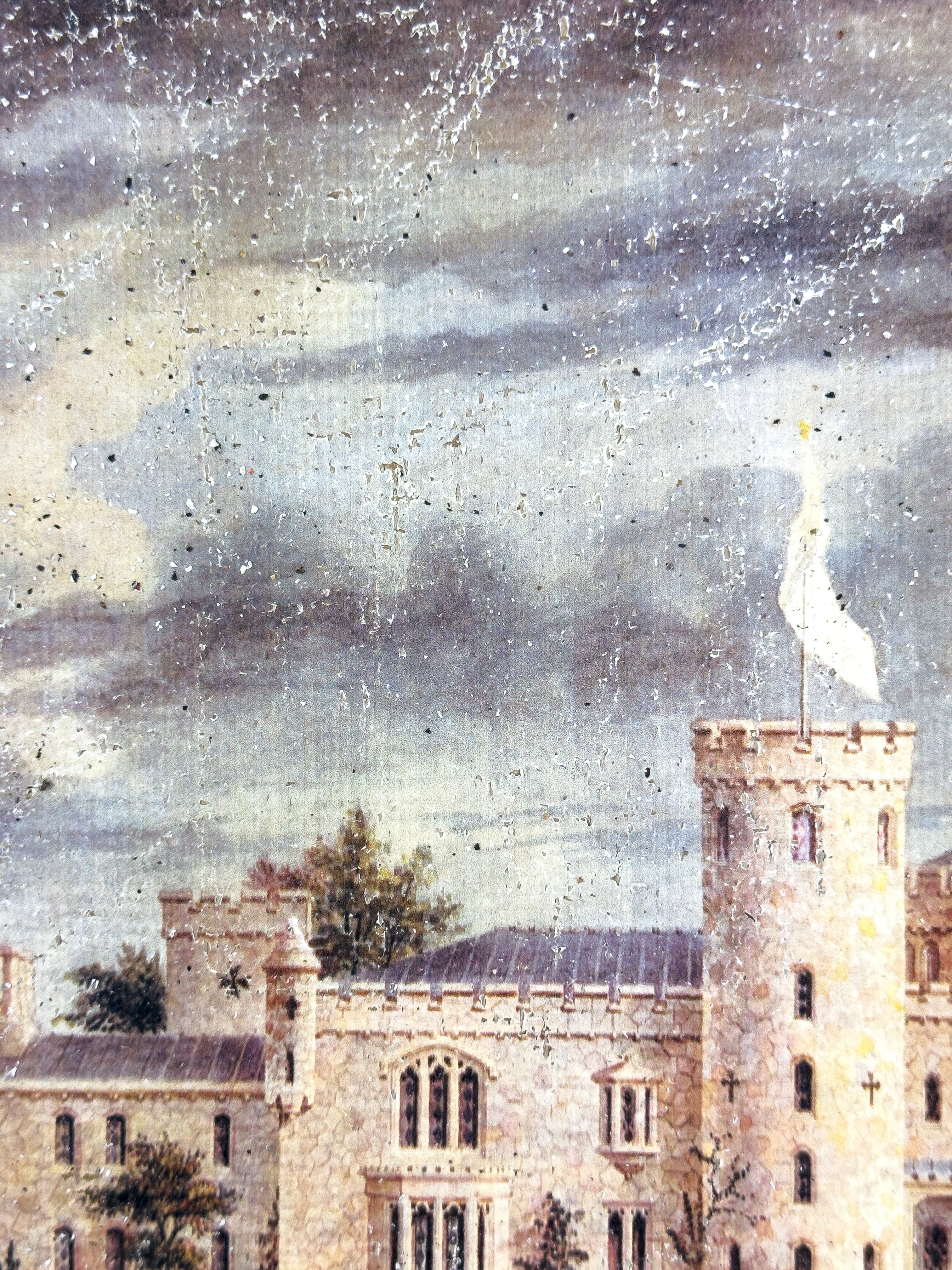 White Castle on Hillside - Bastion of Peace