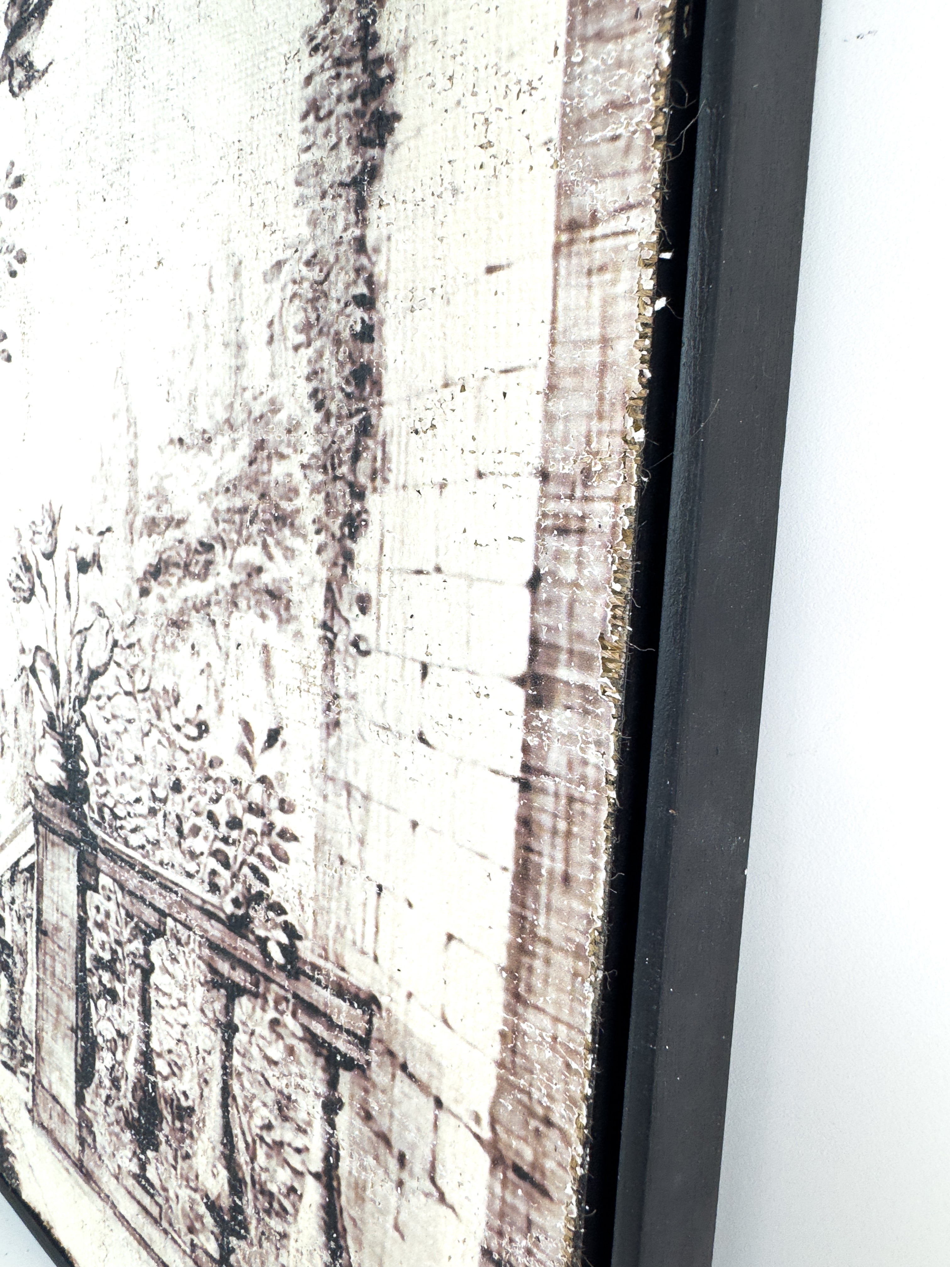 Black and white bird - Balustrade Dreams