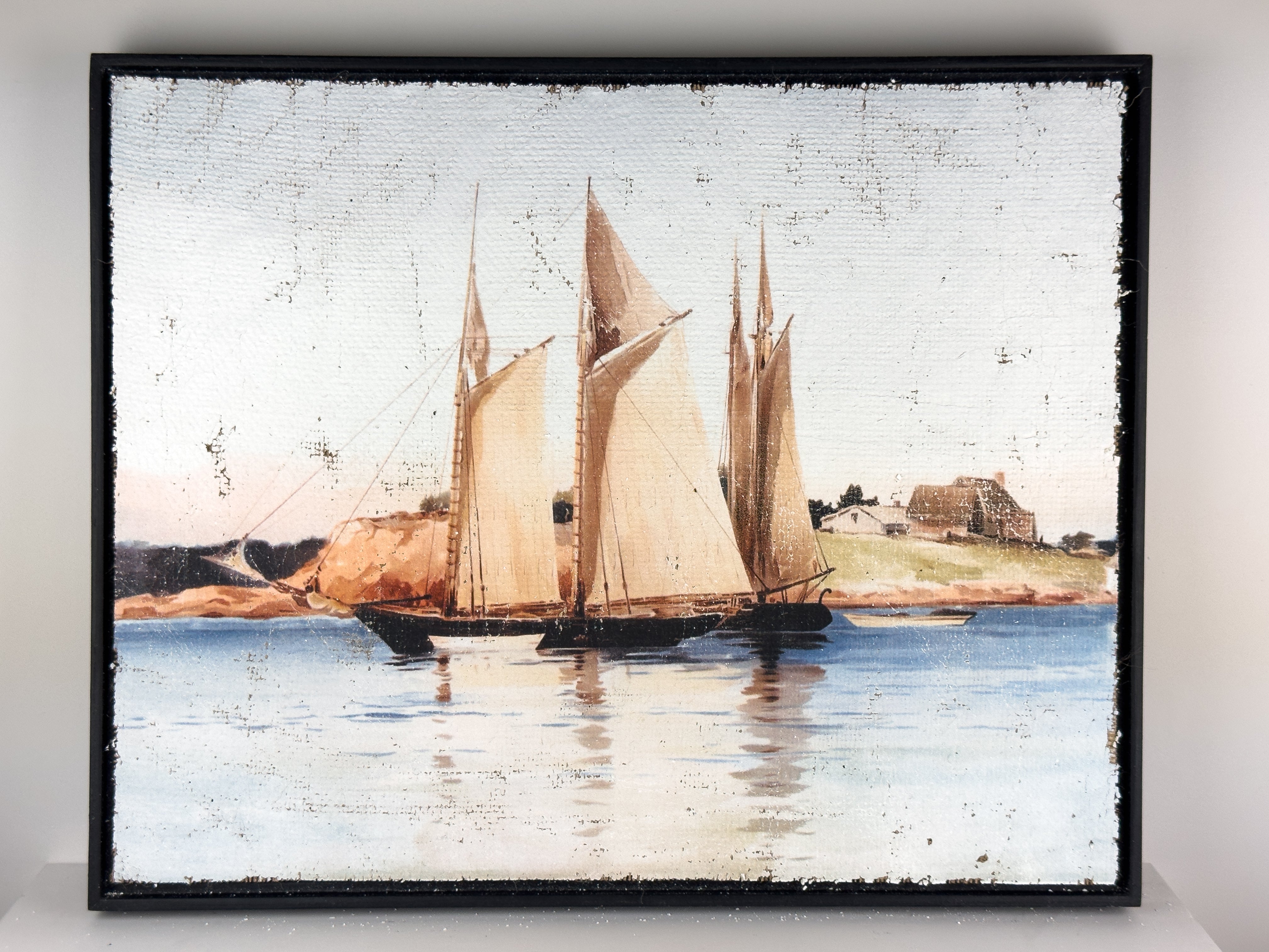 Vintage Sailboat - Voyage of the Past