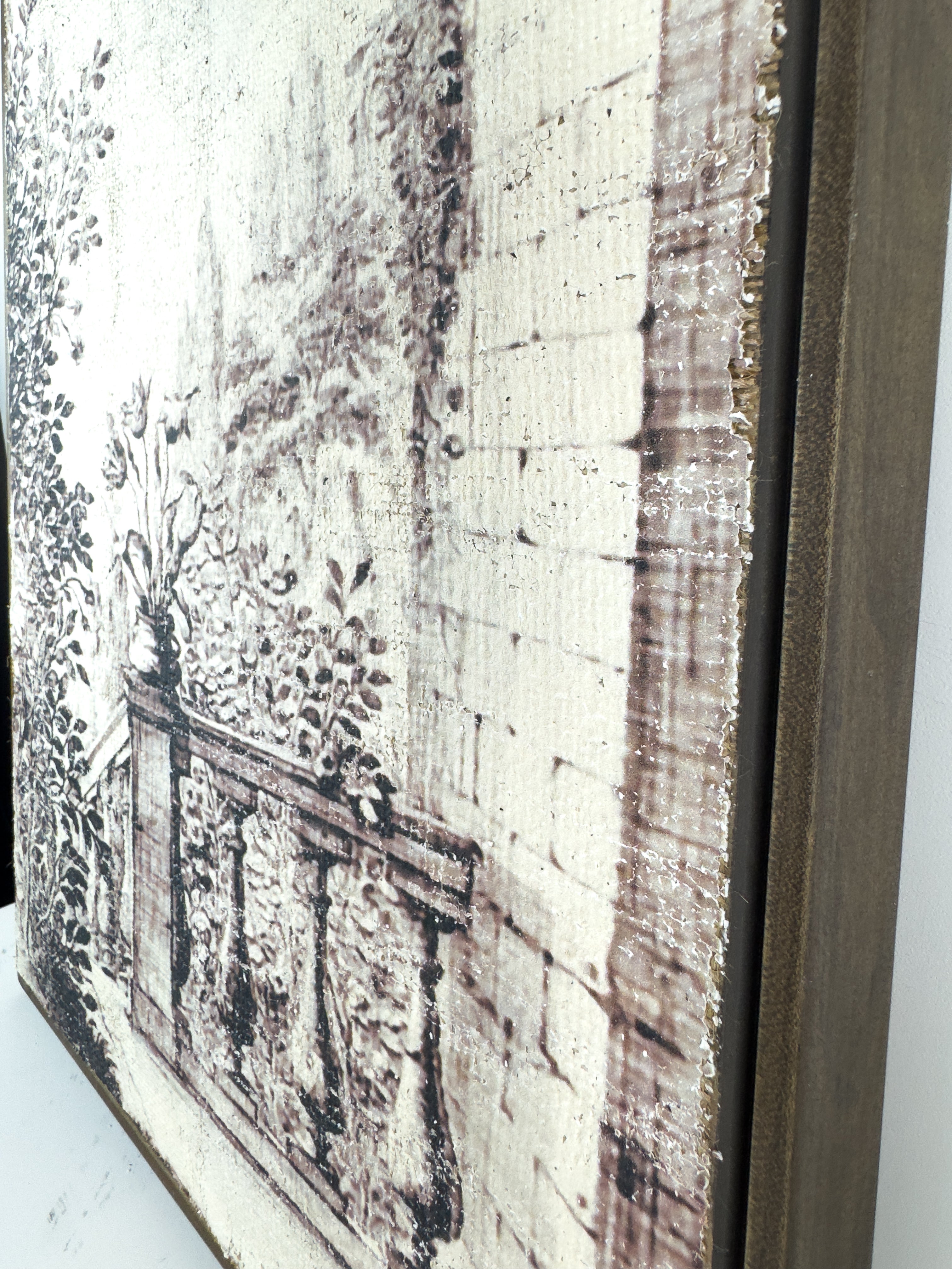 Black and white bird - Balustrade Dreams