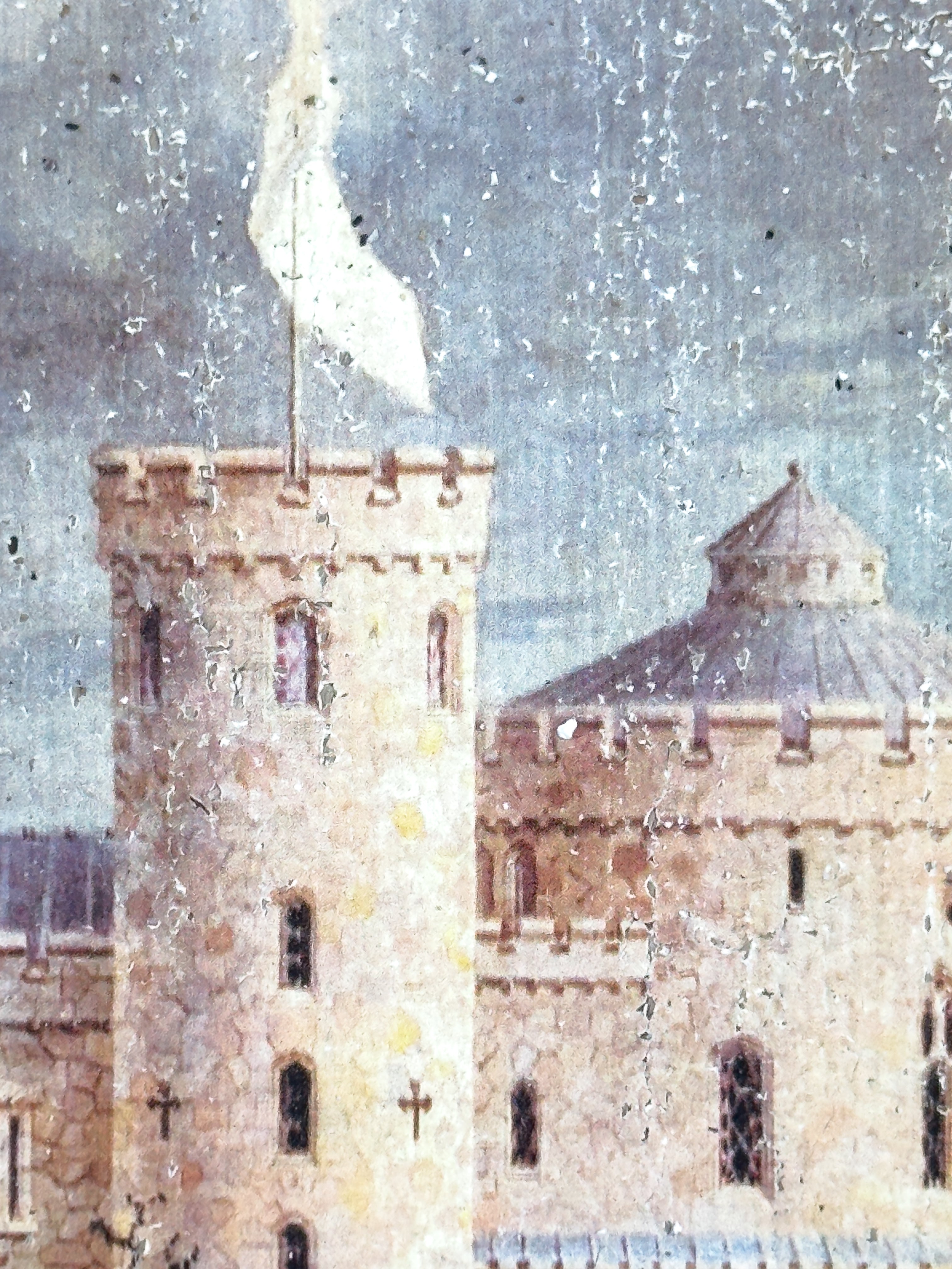 White Castle on Hillside - Bastion of Peace