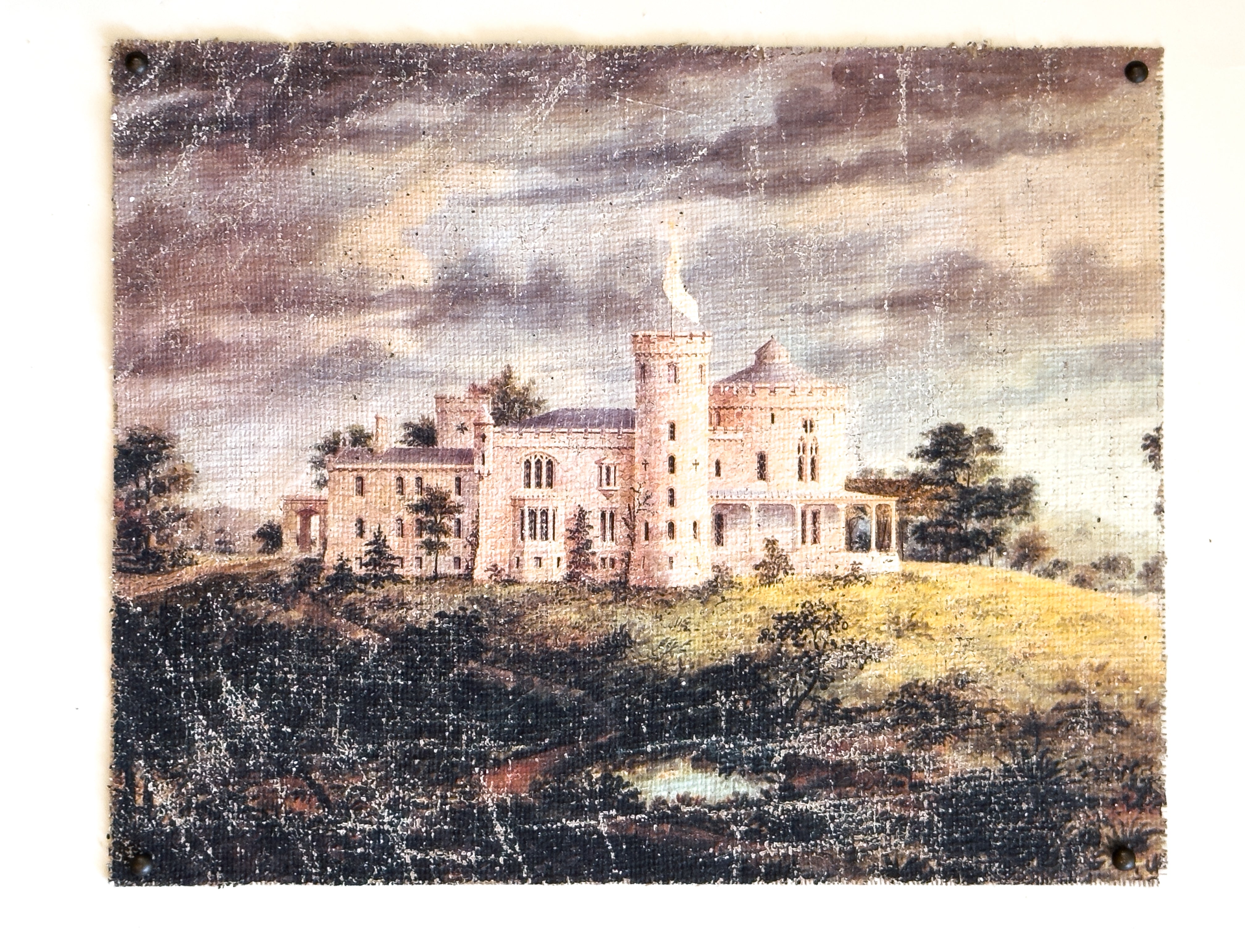 White Castle on Hillside - Bastion of Peace