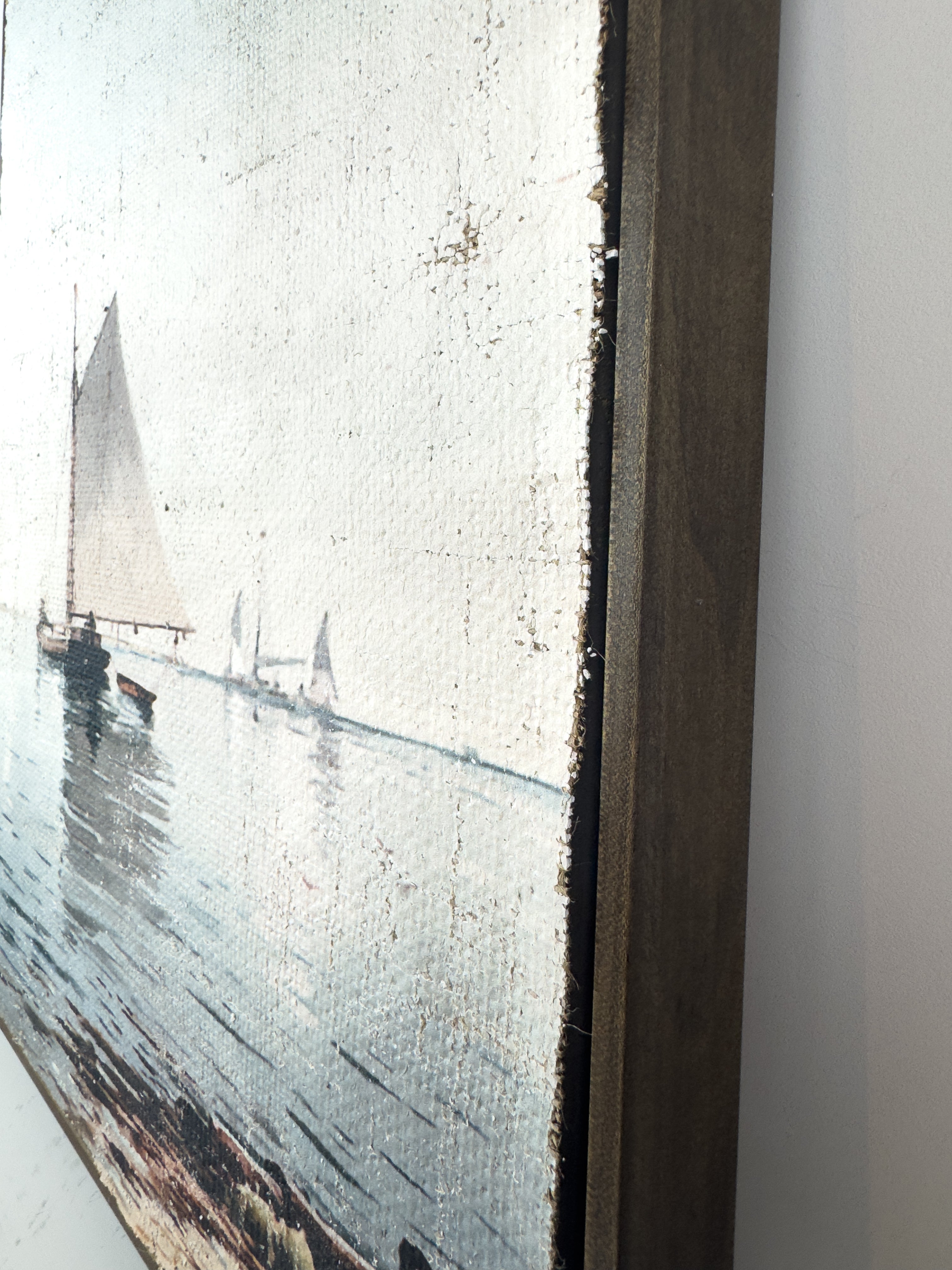 Vintage Sailboat - Sails in Time