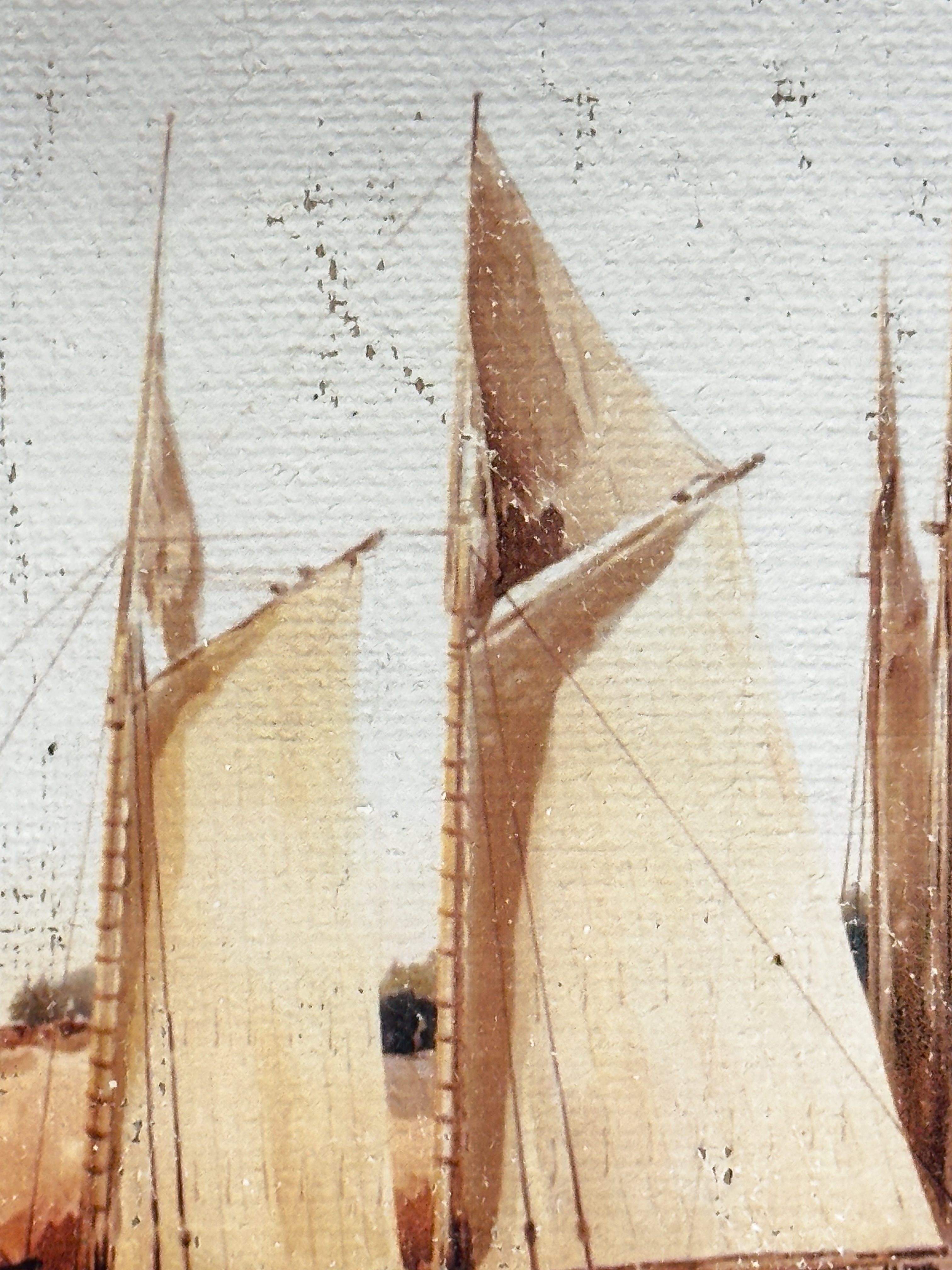 Vintage Sailboat - Voyage of the Past