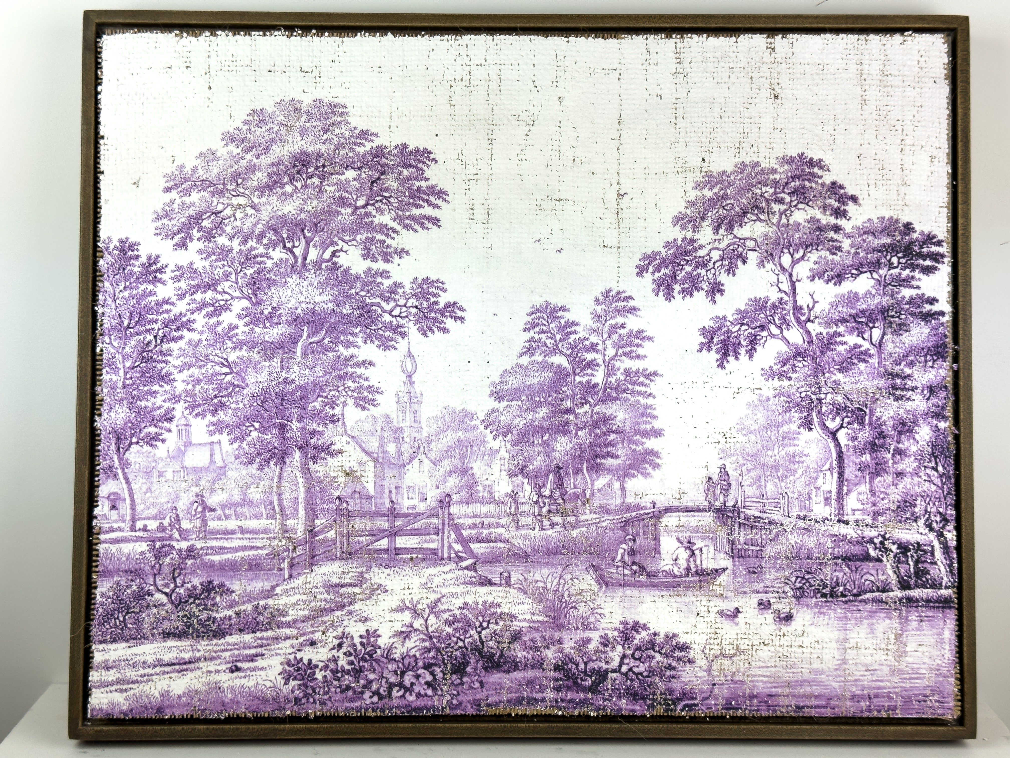 Vintage Countryside Landscape