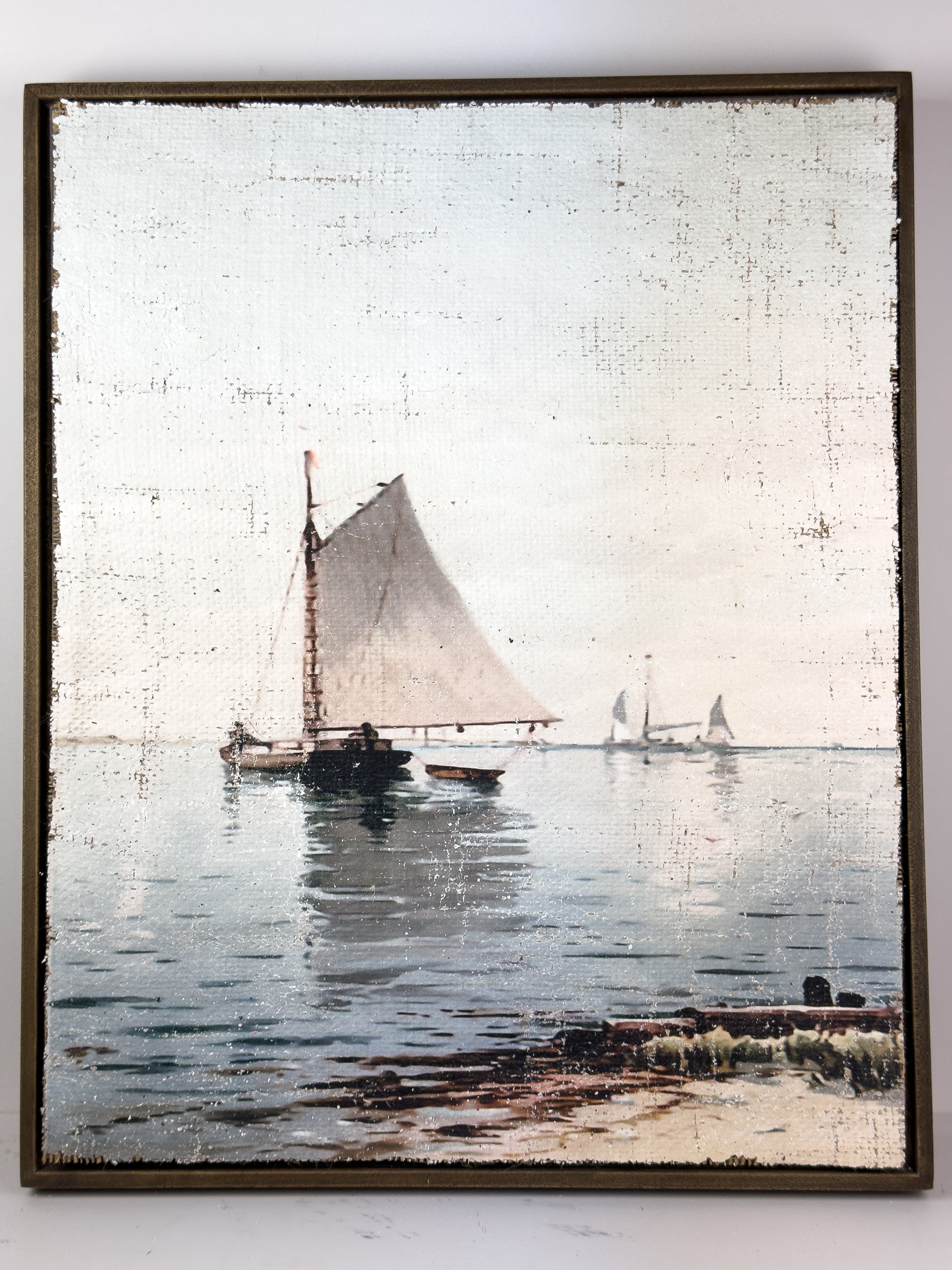 Vintage Sailboat - Sails in Time