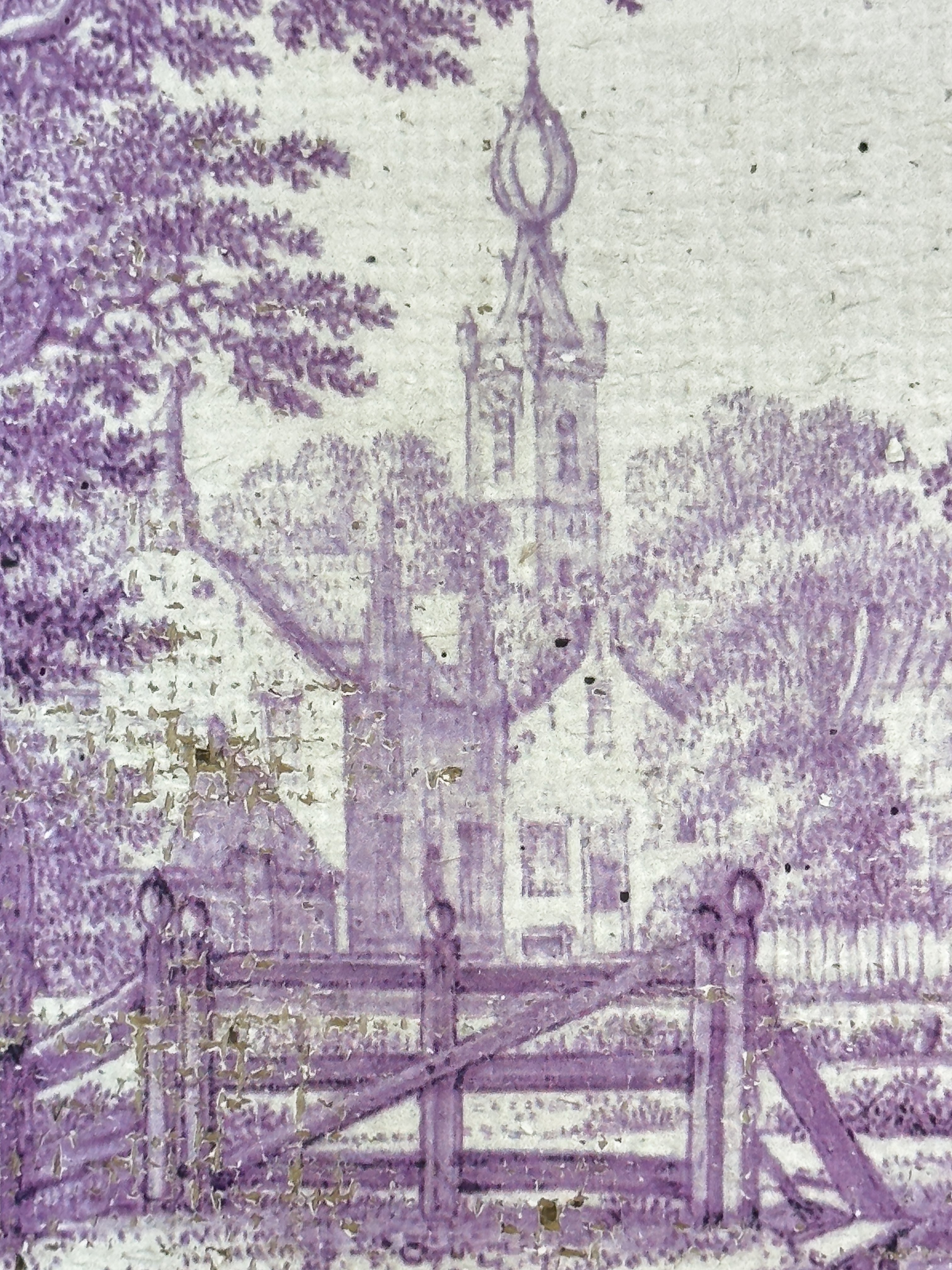 Vintage Countryside Landscape