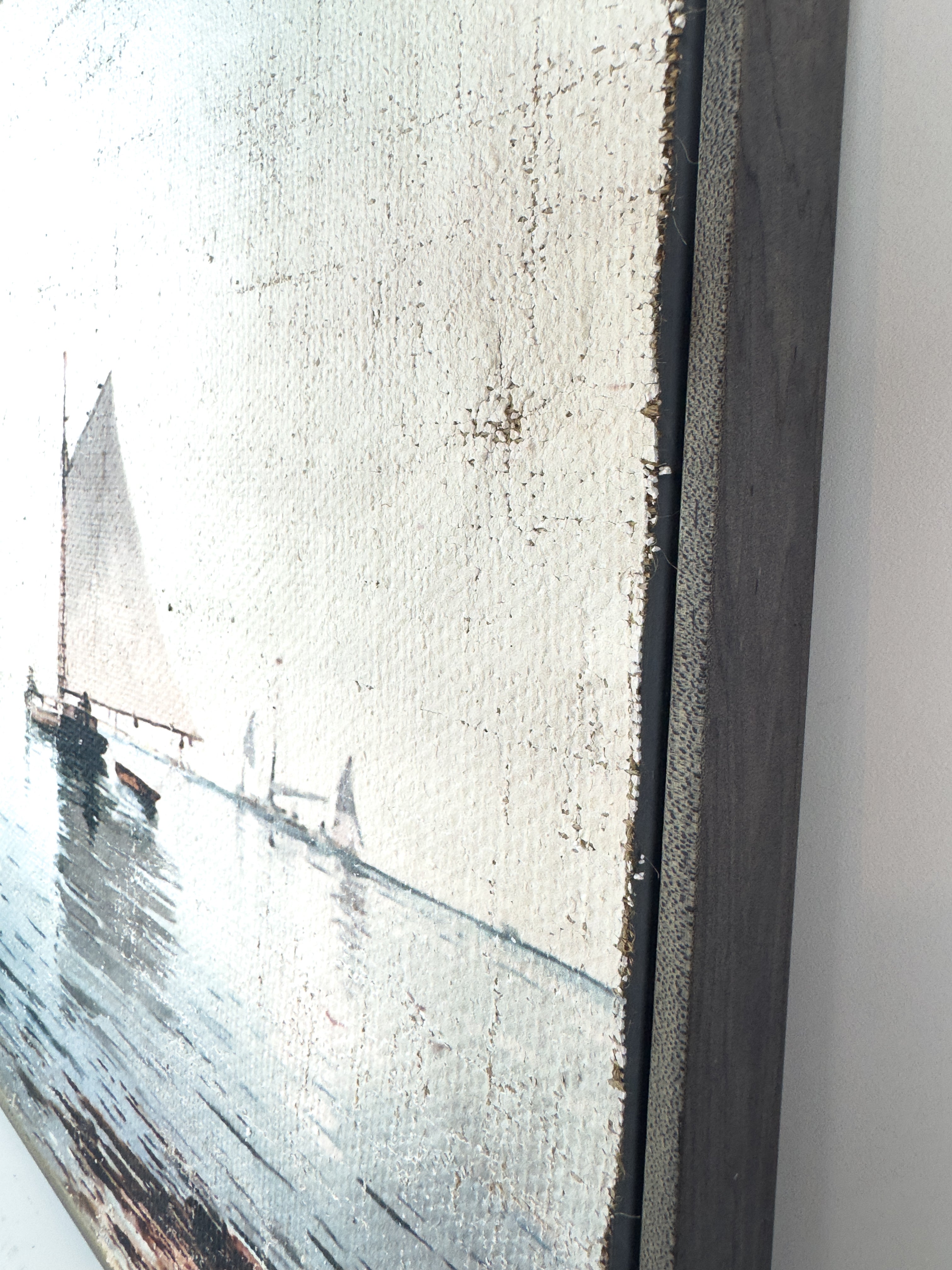 Vintage Sailboat - Sails in Time