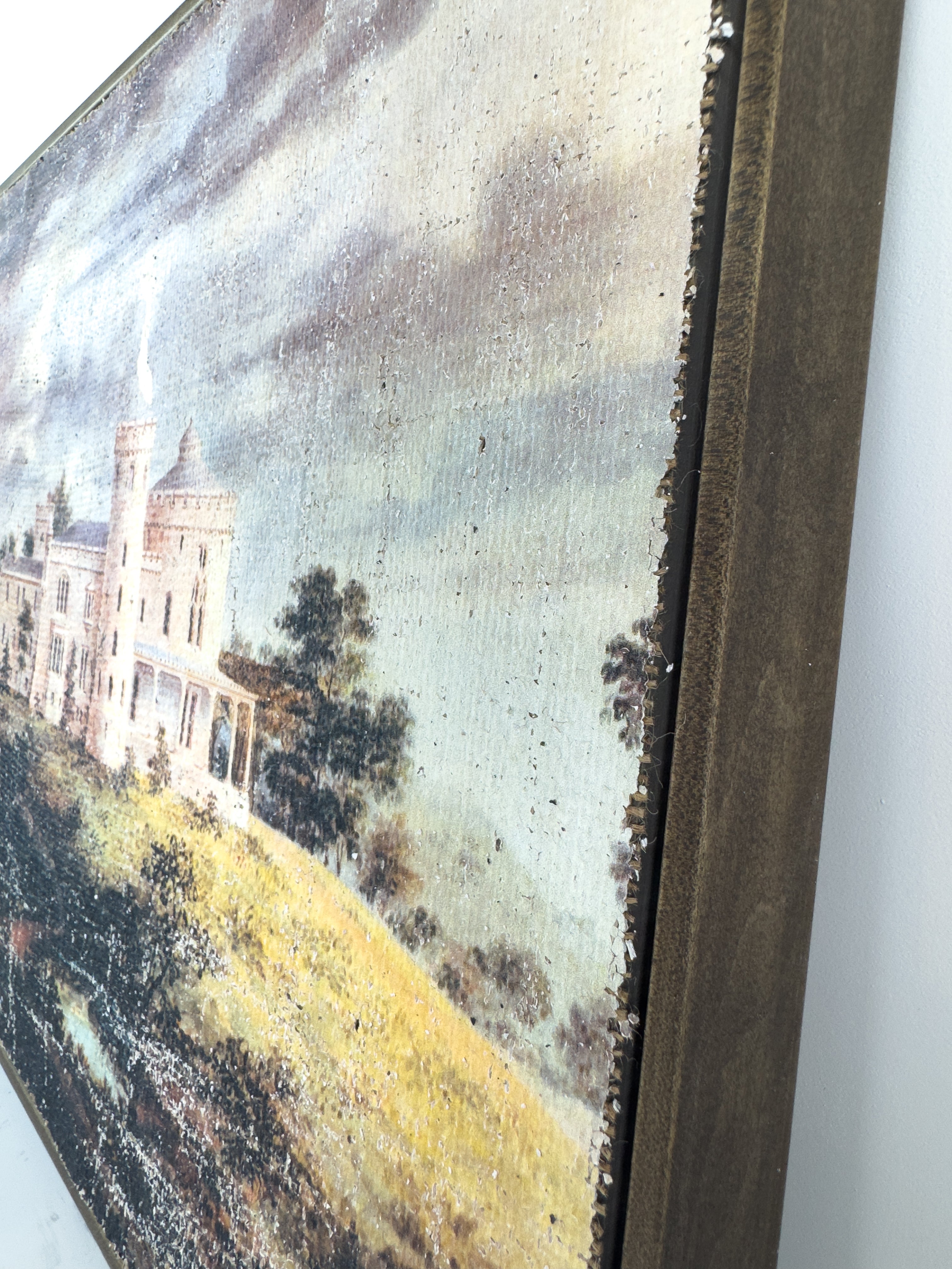 White Castle on Hillside - Bastion of Peace