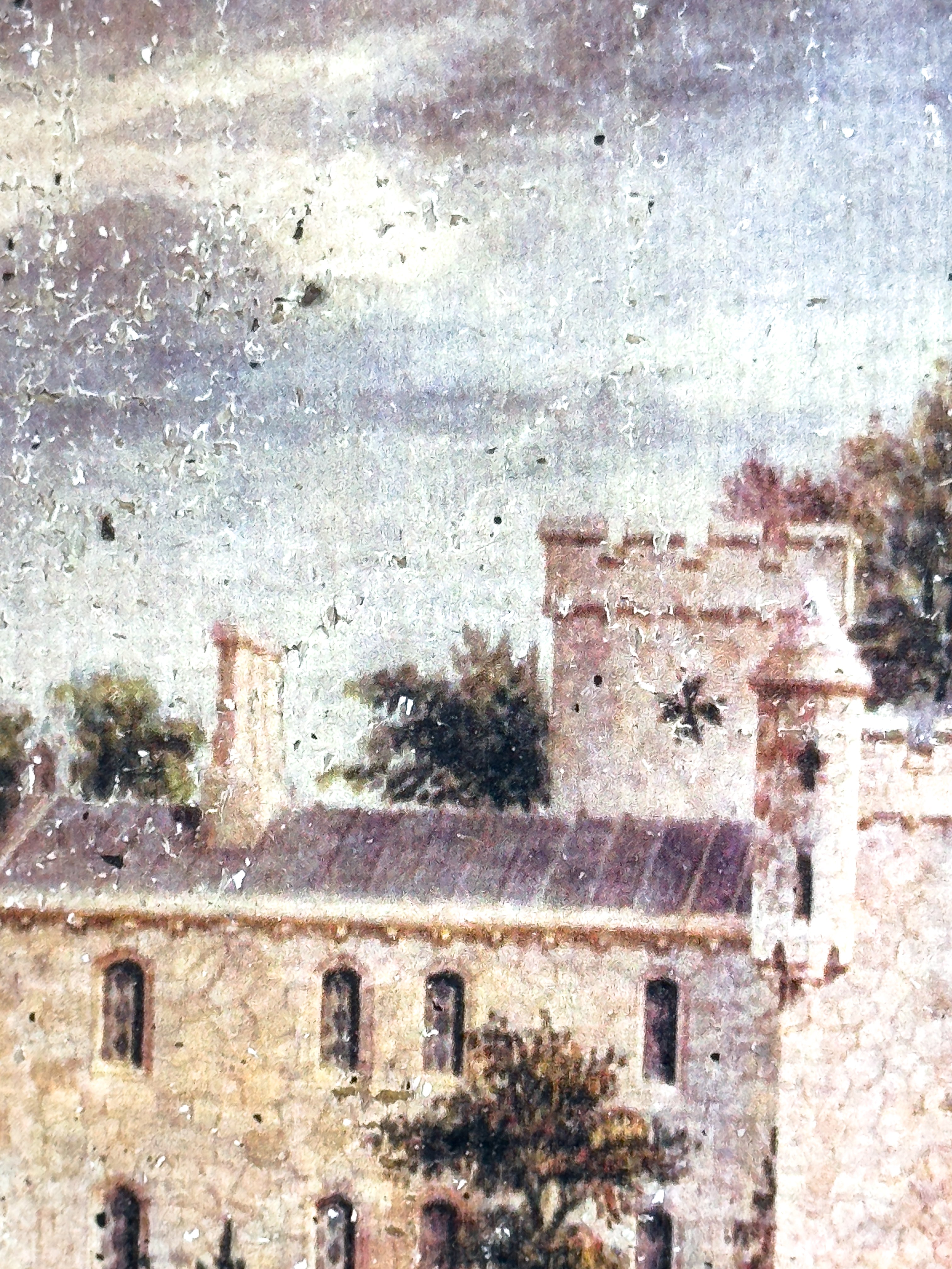 White Castle on Hillside - Bastion of Peace