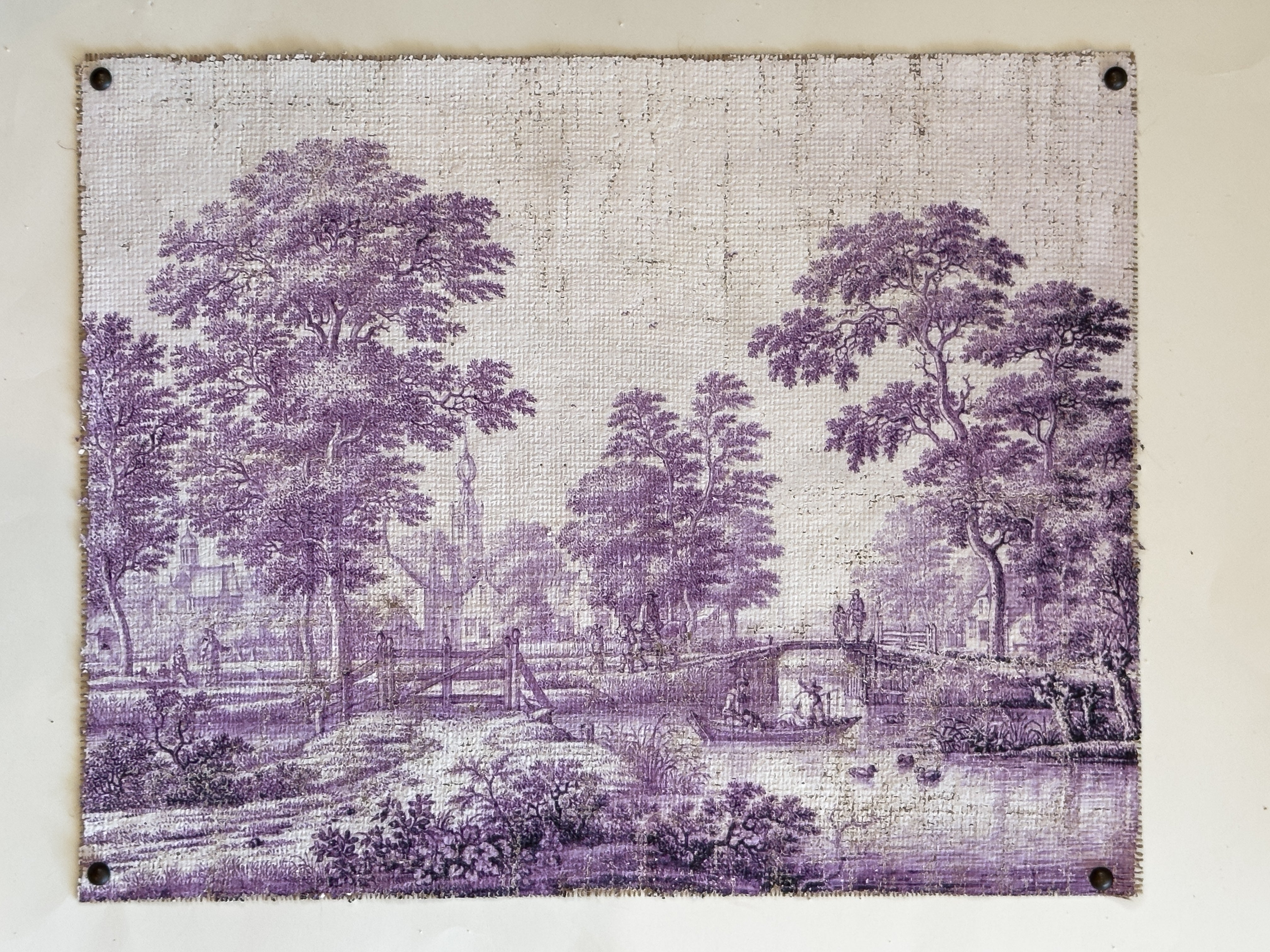 Vintage Countryside Landscape