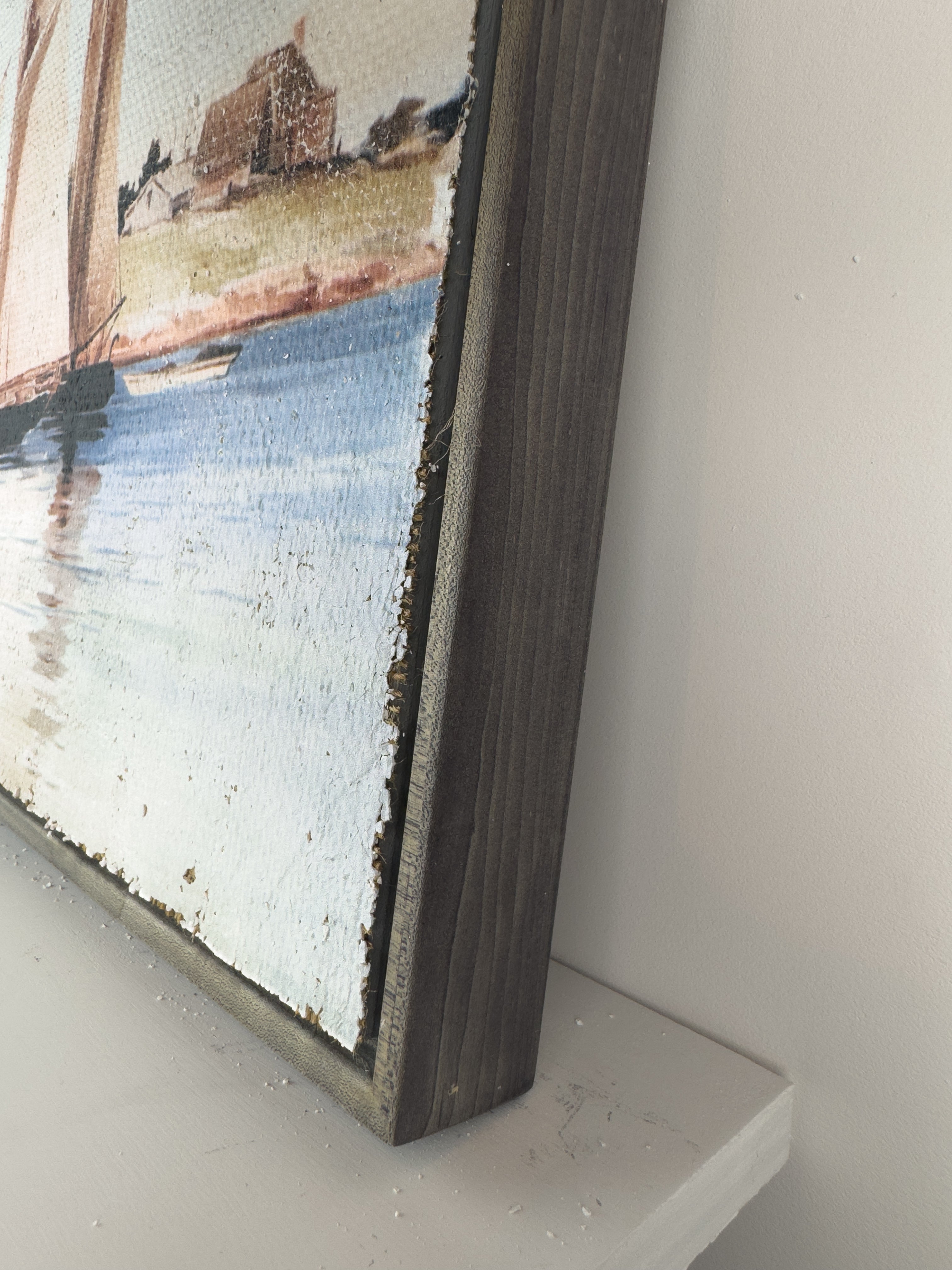 Vintage Sailboat - Voyage of the Past