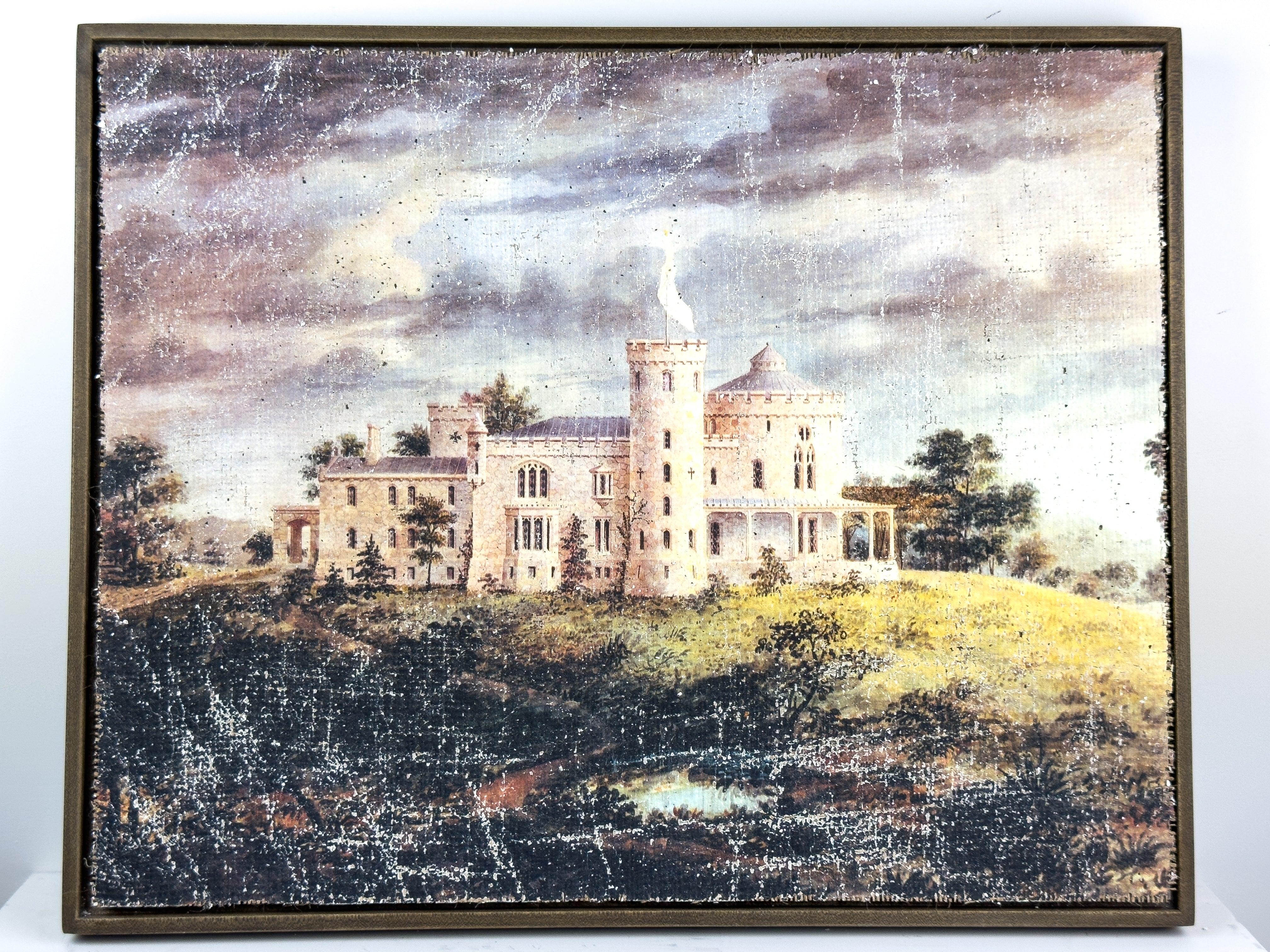 White Castle on Hillside - Bastion of Peace